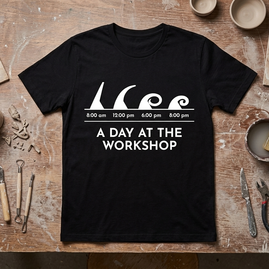 Playera - A day at the workshop